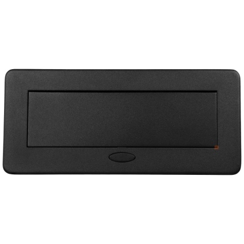 Gniazdo chowane w blat ATOM 2xUSB HDMI Czarne Emuca