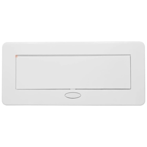 Gniazdo chowane w blat ATOM 26 LITE 2xUSB Białe Emuca