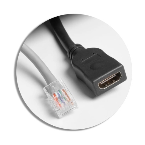 Gniazdo meblowe MULTISOFT wpuszczane w blat 2x gniazdo z uziemieniem, USB A+C RJ45 HDMI 2.0 GTV białe