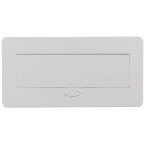 Gniazdo wpuszczane chowane w blat KOMBIBOX Białe