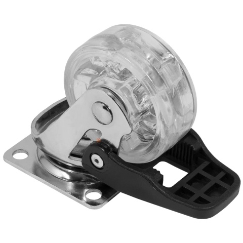 Kółko meblowe SHIFT 50mm Przezroczyste GTV