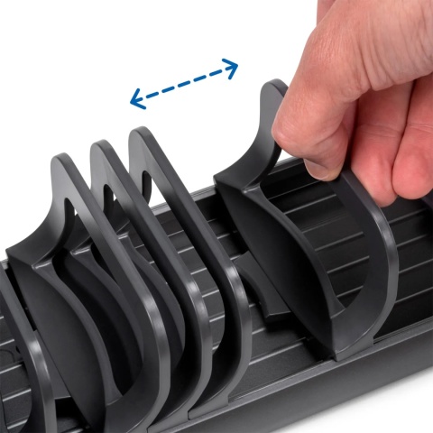 Uchwyt na talerze do szuflady Orderbox 120x470mm EMUCA