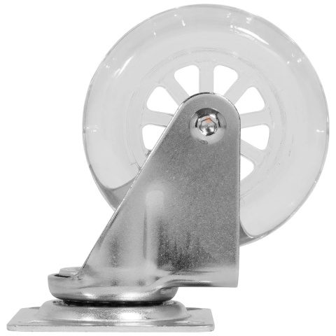 Kółko meblowe BRAZYLIA 75mm Przezroczyste GTV