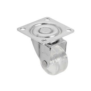 Kółko meblowe KMA 35mm Przezroczyste GTV