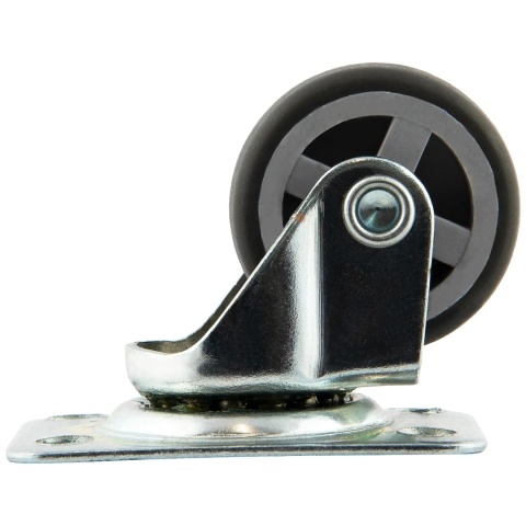 Kółko meblowe gumowe LKG fi 30mm Grafit Leba