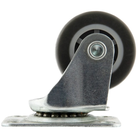 Kółko meblowe gumowe LKG fi 40mm Grafit Leba