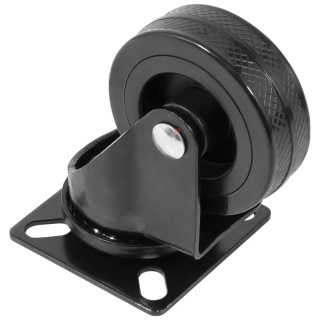 Kółko meblowe obrotowe 50mm zestaw Czarne Emuca