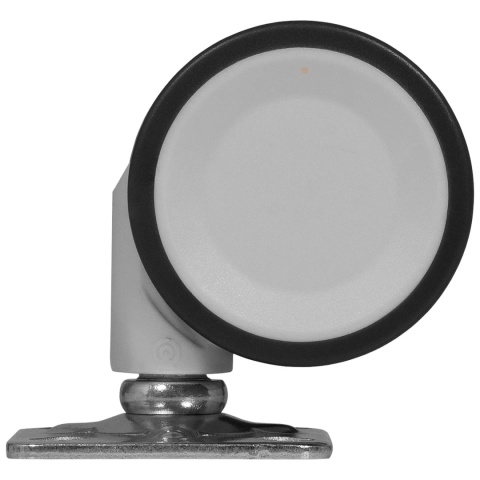 Kółko meblowe obrotowe BOWL 2 50mm szare zestaw Emuca