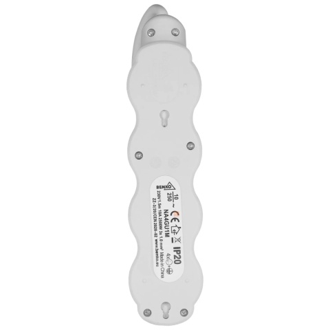 Przedłużacz listwa zasilająca 4 gniazda 3m Bemko