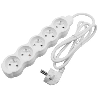 Przedłużacz listwa zasilająca 5 gniazd 1.5m Bemko