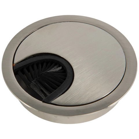 Przepust kablowy aluminiowy okrągły przelotka fi 60mm Inox