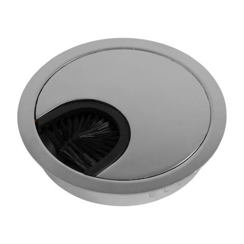 Przepust kablowy aluminiowy okrągły przelotka fi 80mm Aluminium