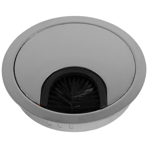 Przepust kablowy aluminiowy okrągły przelotka fi 80mm Aluminium