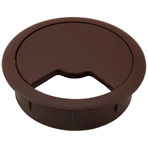 Przepust kablowy plastikowy okrągły przelotka fi 60mm Jasny brąz