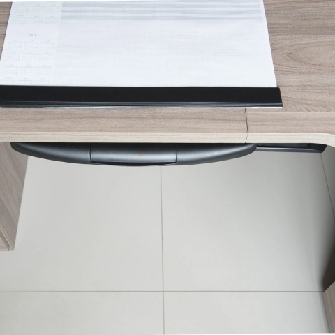 Szuflada Półka wysuwana pod klawiaturę oraz myszkę Szara GTV