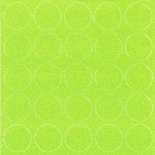 Zaślepki samoprzylepne fi 14mm 068 Zielony limonka FOLMAG