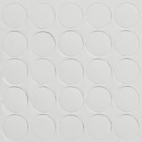 Zaślepki samoprzylepne fi 14mm 303 biały szary FOLMAG