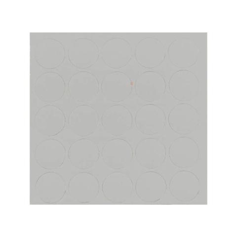 Zaślepki samoprzylepne fi 14mm 307 Popiel FOLMAG