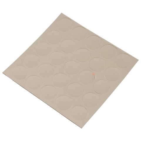 Zaślepki samoprzylepne fi 14mm 308 Szary piaskowy FOLMAG