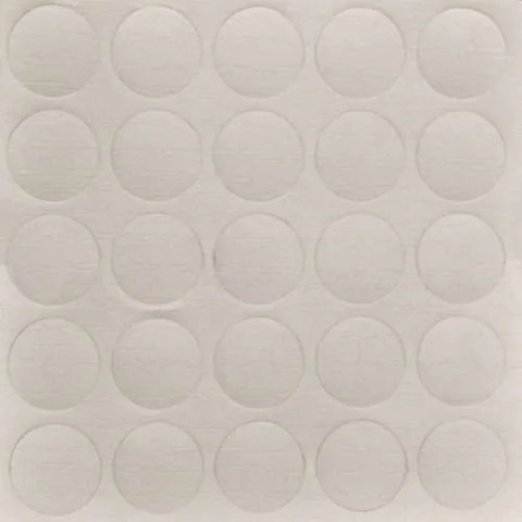 Zaślepki samoprzylepne fi 14mm 319 Biały struktura FOLMAG