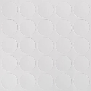 Zaślepki samoprzylepne fi 14mm 323 Biały alaska FOLMAG