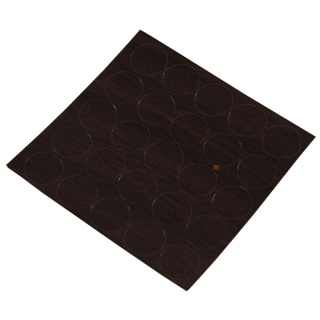 Zaślepki samoprzylepne fi 14mm 348 Orzech ciemny FOLMAG