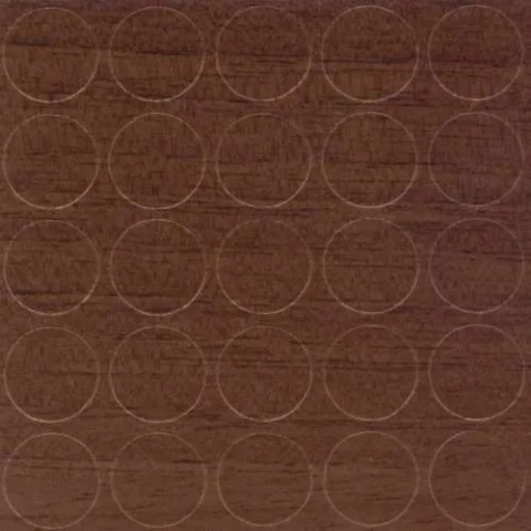 Zaślepki samoprzylepne fi 14mm 350 Orzech ecco FOLMAG