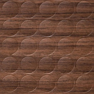 Zaślepki samoprzylepne fi 14mm 353 orzech tabac FOLMAG