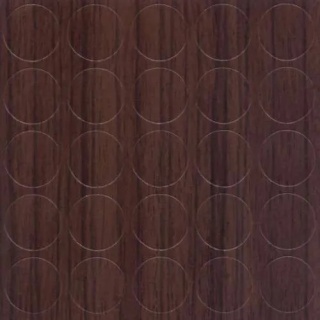 Zaślepki samoprzylepne fi 14mm 806 Orzech aida tabak FOLMAG