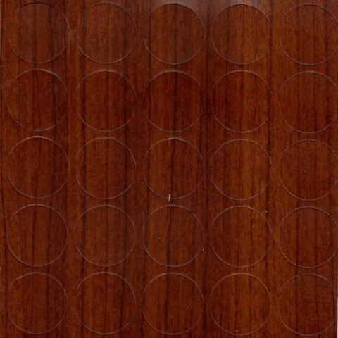 Zaślepki samoprzylepne fi 14mm 842 Orzech carvaggio FOLMAG