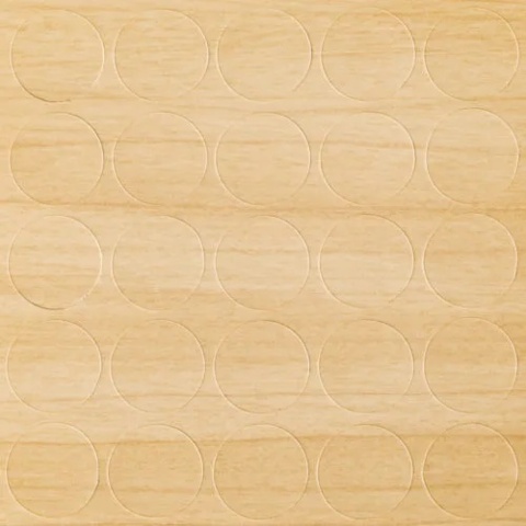 Zaślepki samoprzylepne fi 14mm 860 Brzoza ikea FOLMAG