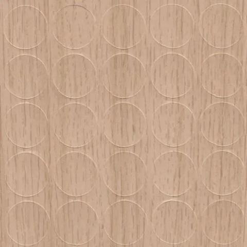 Zaślepki samoprzylepne fi 14mm 875 Dąb ferrara jasny FOLMAG