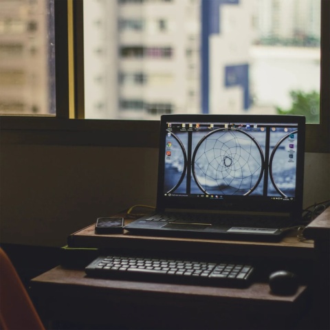 Zestaw prowadnic pod klawiaturę Aluminium Emuca