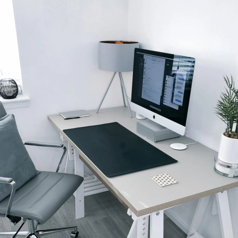 Zestaw prowadnic pod klawiaturę Aluminium Emuca