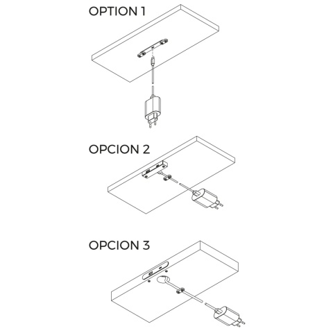 Złącze USB A i C do ładowania LINKY wpuszczane lub natynkowe Emuca