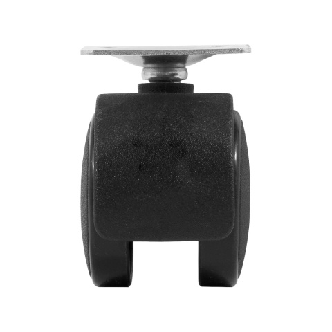 Kółko meblowe z płytką mocującą plastikowe fi 40mm Amix