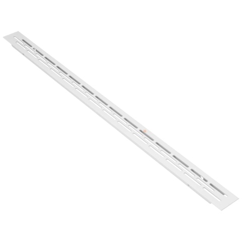 Kratka wentylacyjna do mebli 23×375 Biała LEBA