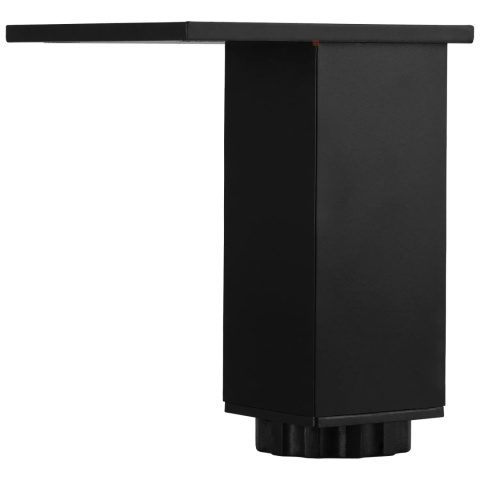 Noga Nóżka meblowa NC221 kwadratowa h-100 czarna Amix