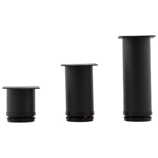 Noga Nóżka meblowa okrągła DN-795 H-100 Czarna