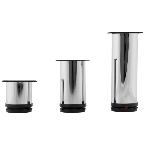 Noga Nóżka meblowa okrągła DN-795 H-60 Chrom