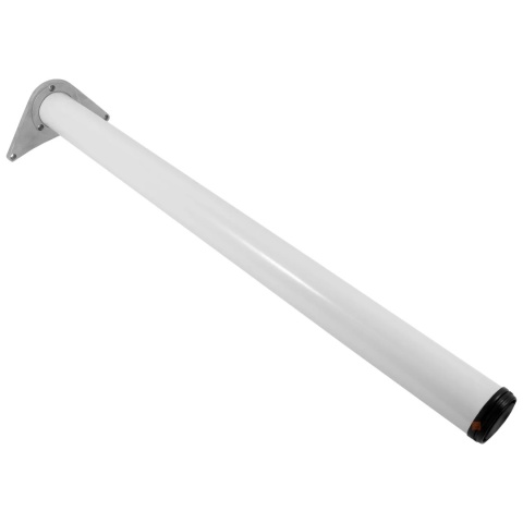 Noga meblowa do stołu H-1100 fi 60mm Biała