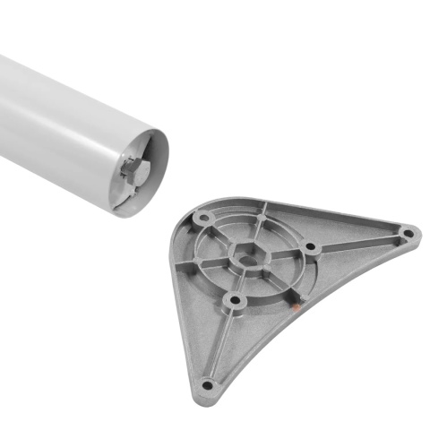 Noga meblowa do stołu H-1100 fi 60mm Biała