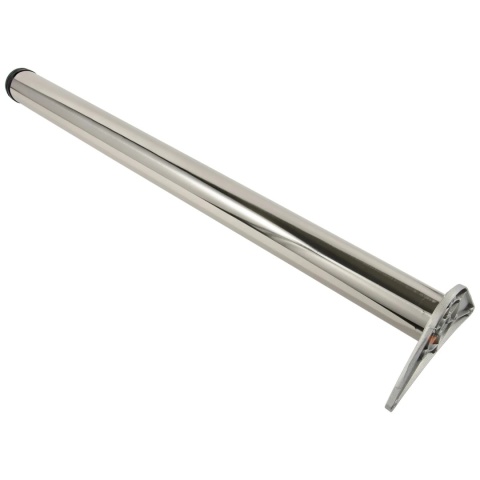 Noga meblowa do stołu H-1100 fi 60mm Inox