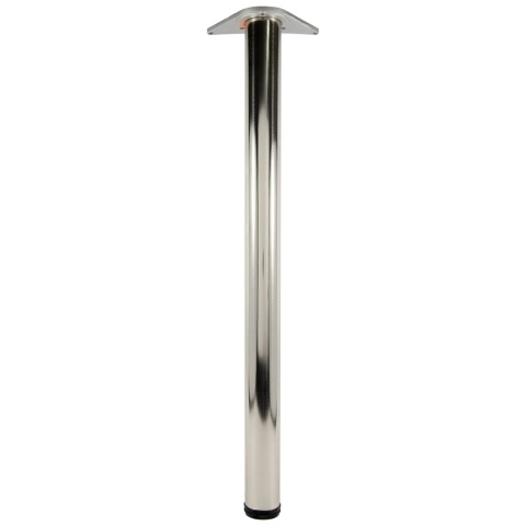 Noga meblowa do stołu H-1100 fi 60mm Inox