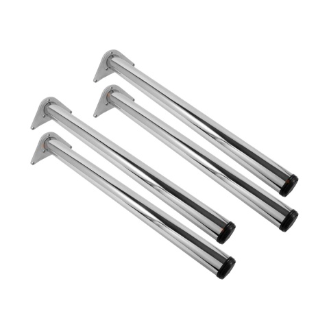 Noga meblowa do stołu H-710 fi 60mm Chrom 4szt Zestaw