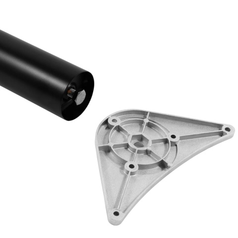 Noga meblowa do stołu H-710 fi 60mm Czarna 4szt Zestaw