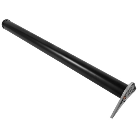 Noga meblowa do stołu H-820 fi 60mm Czarna