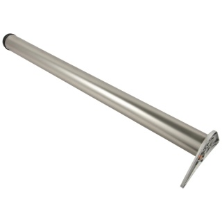 Noga meblowa do stołu H-820 fi 60mm Satyna