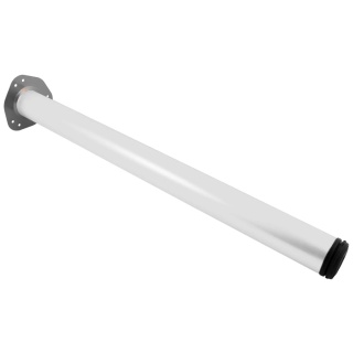 Noga meblowa do stołu STEP H-1100 fi 60mm Biała