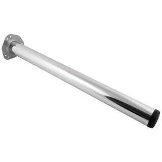 Noga meblowa do stołu STEP H-1100 fi 60mm Chrom